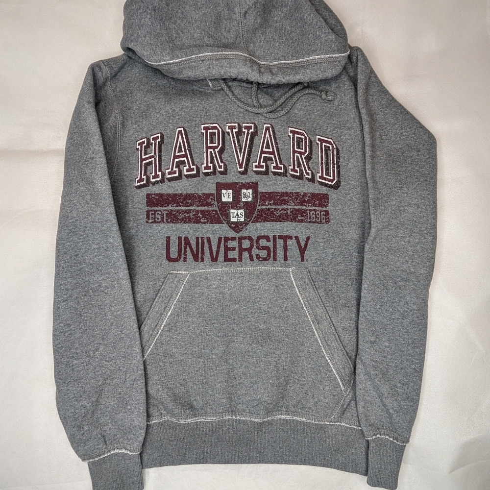 Vintage Harvard University Hoodie